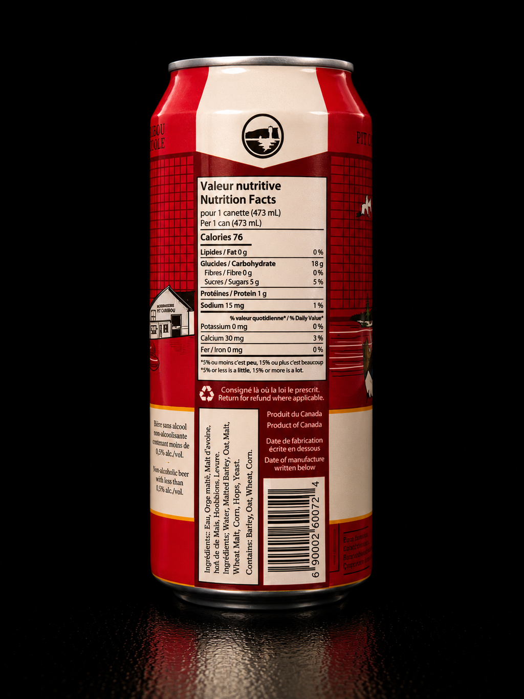 Pit Caribou - Rousse - 473 ml