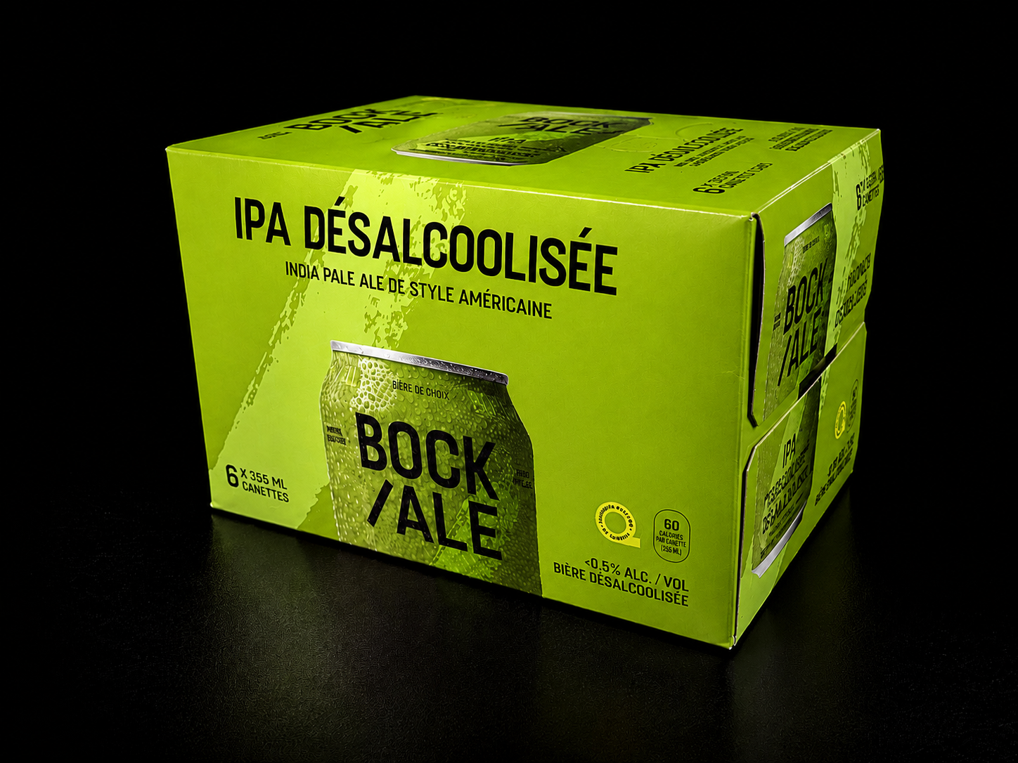 Bock/Ale -  IPA -  Paquet de 6 x 355 ml