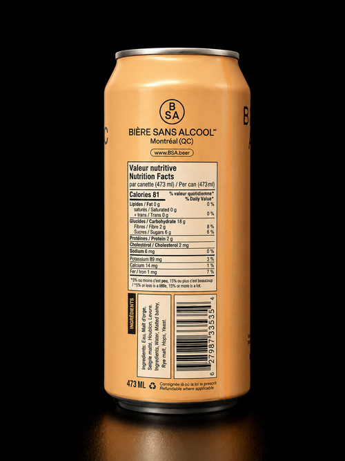BSA - Bière Sour Tropical - 473 ml