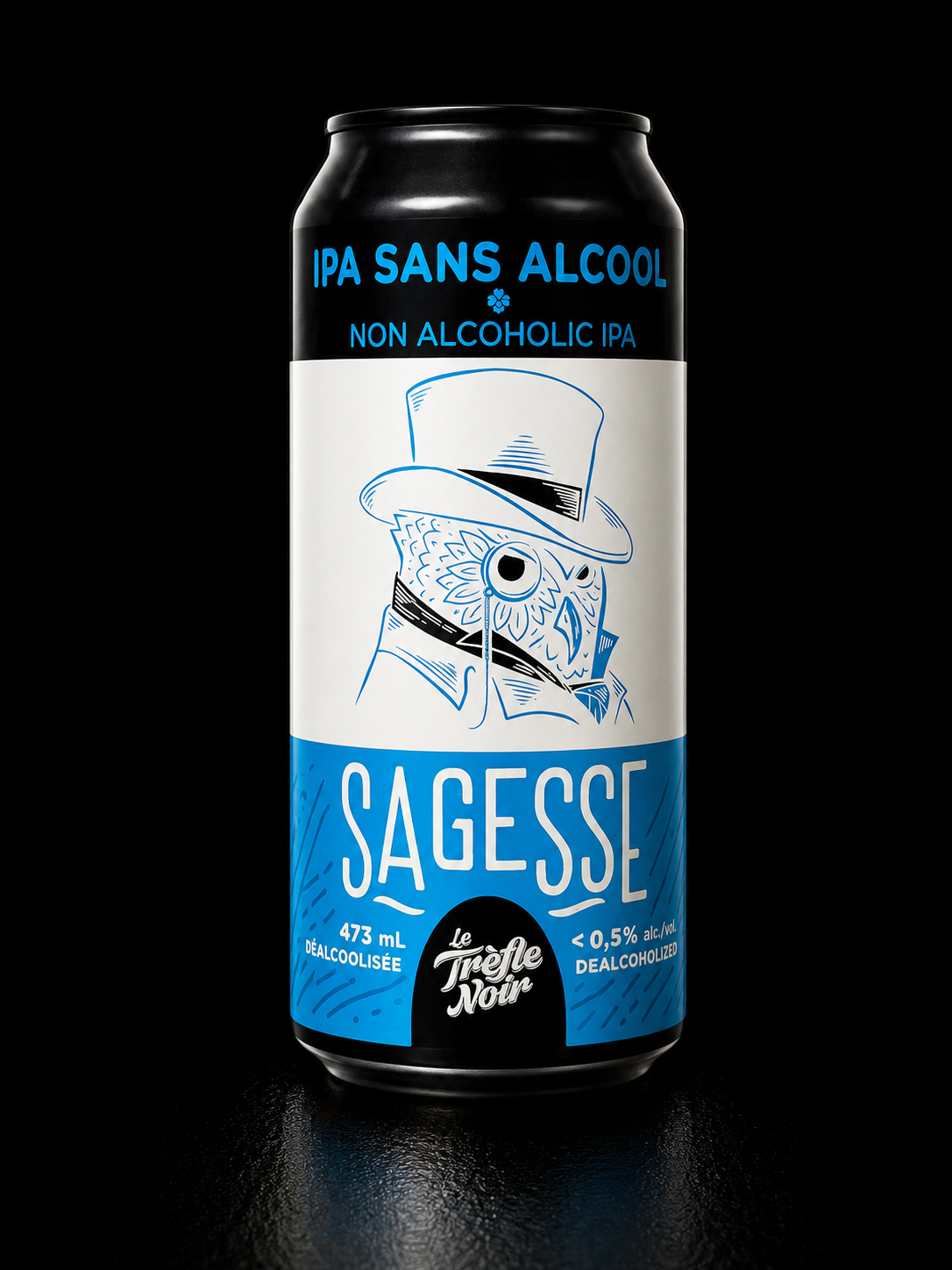 Le Trèfle Noir - Sagesse IPA - 473 ml