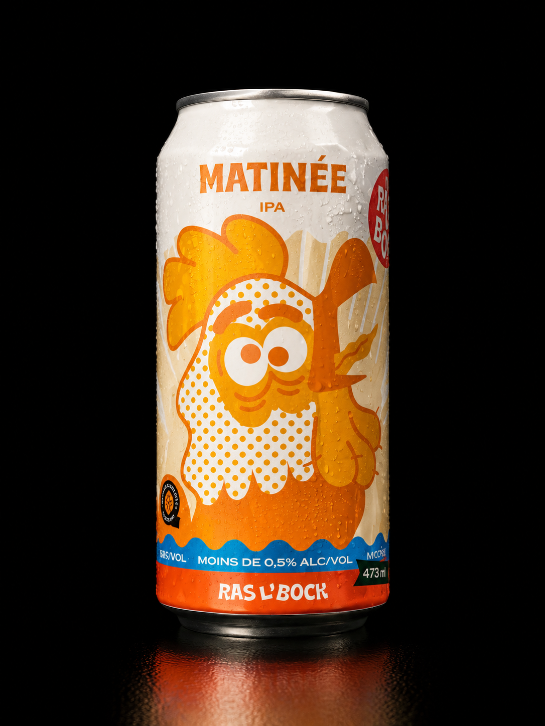 Ras l'Bock - La Matinée (IPA) - 473 ml