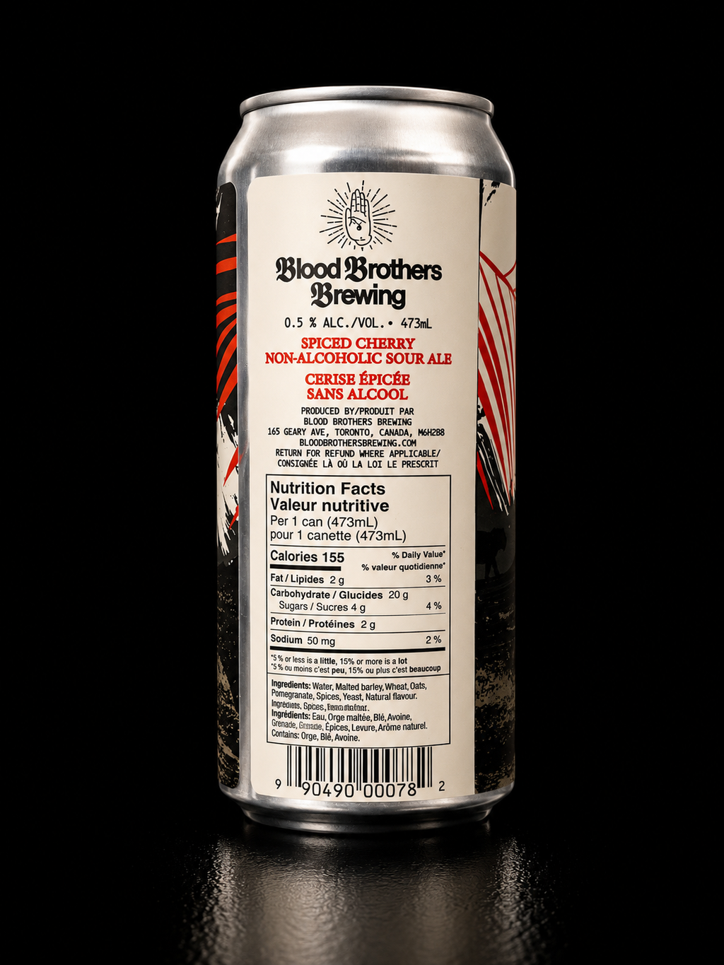 Blood Brothers - Paradise Lost Cerise Épicée - 473 ml