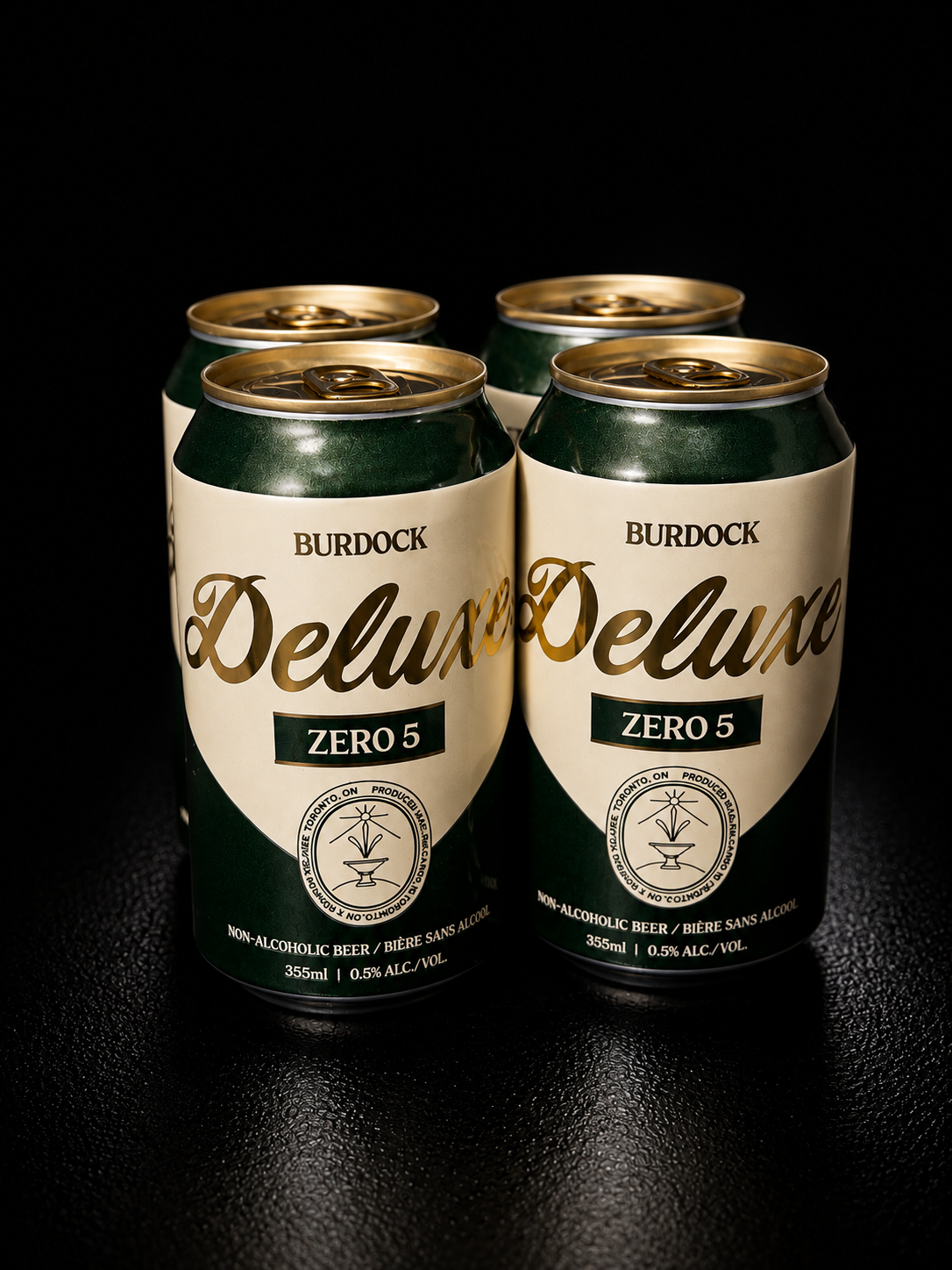 Burdock - Deluxe Zero - Paquet de 4 x 355 ml