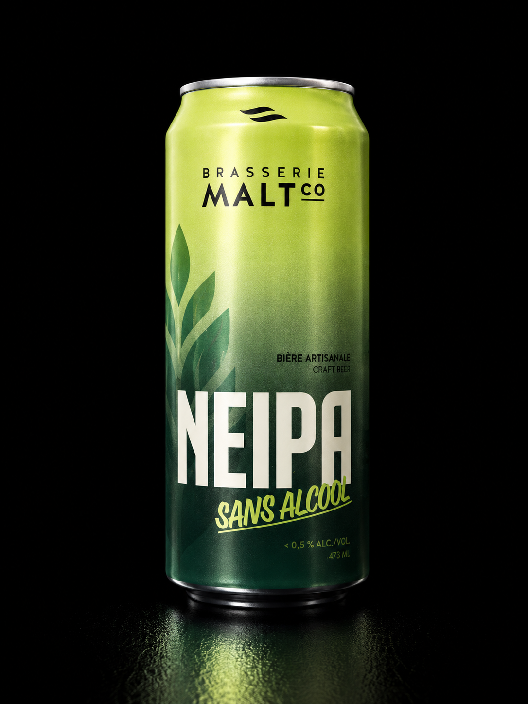 Maltco - Bluffeuse NEIPA sans alcool -  473 ml