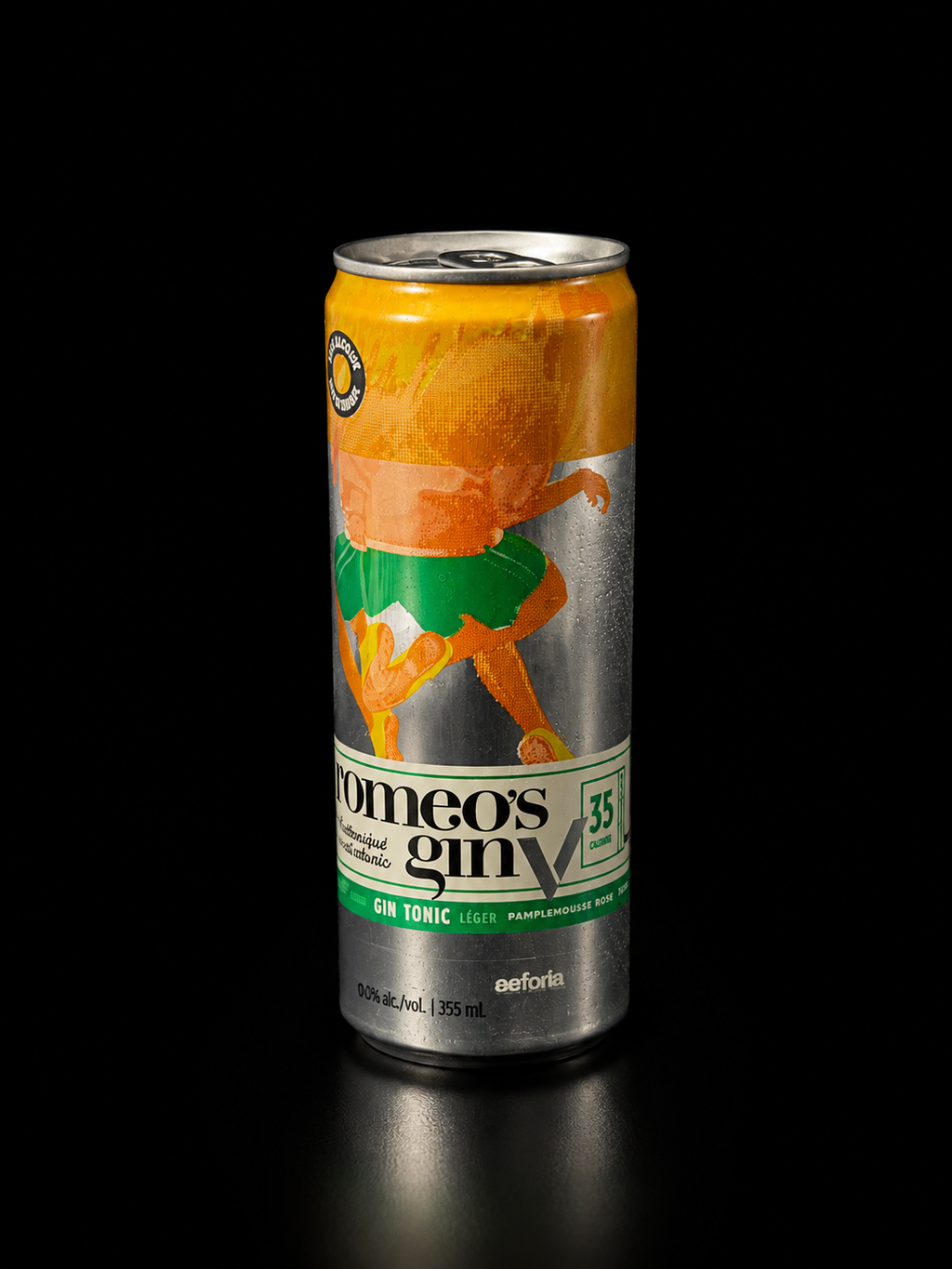 Romeo's Gin - Gin Tonic Léger (Pamplemousse & Yuzu) - 355 ml