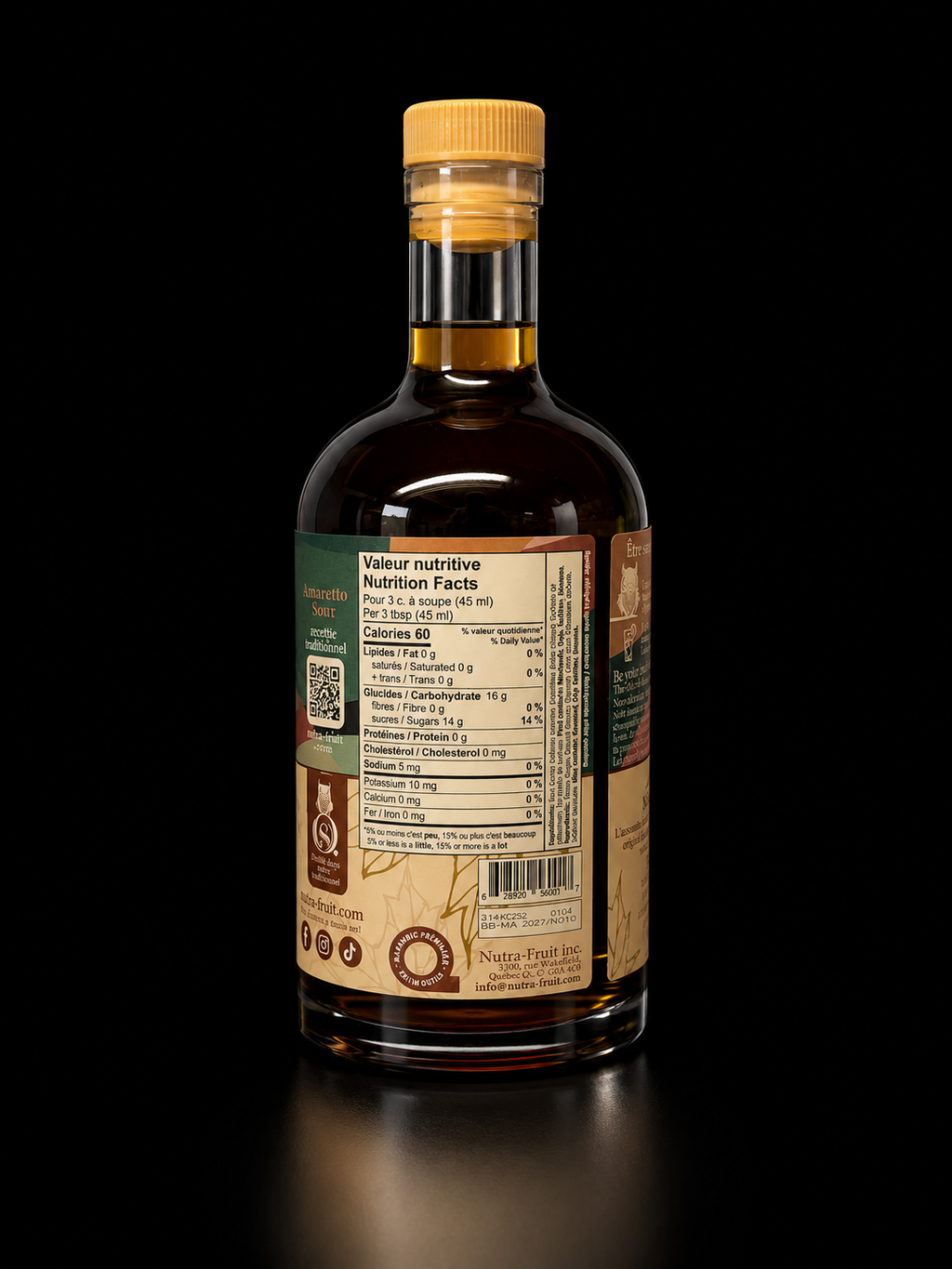 Sobr. - Amaretto (Érable & Amande) - 750 ml