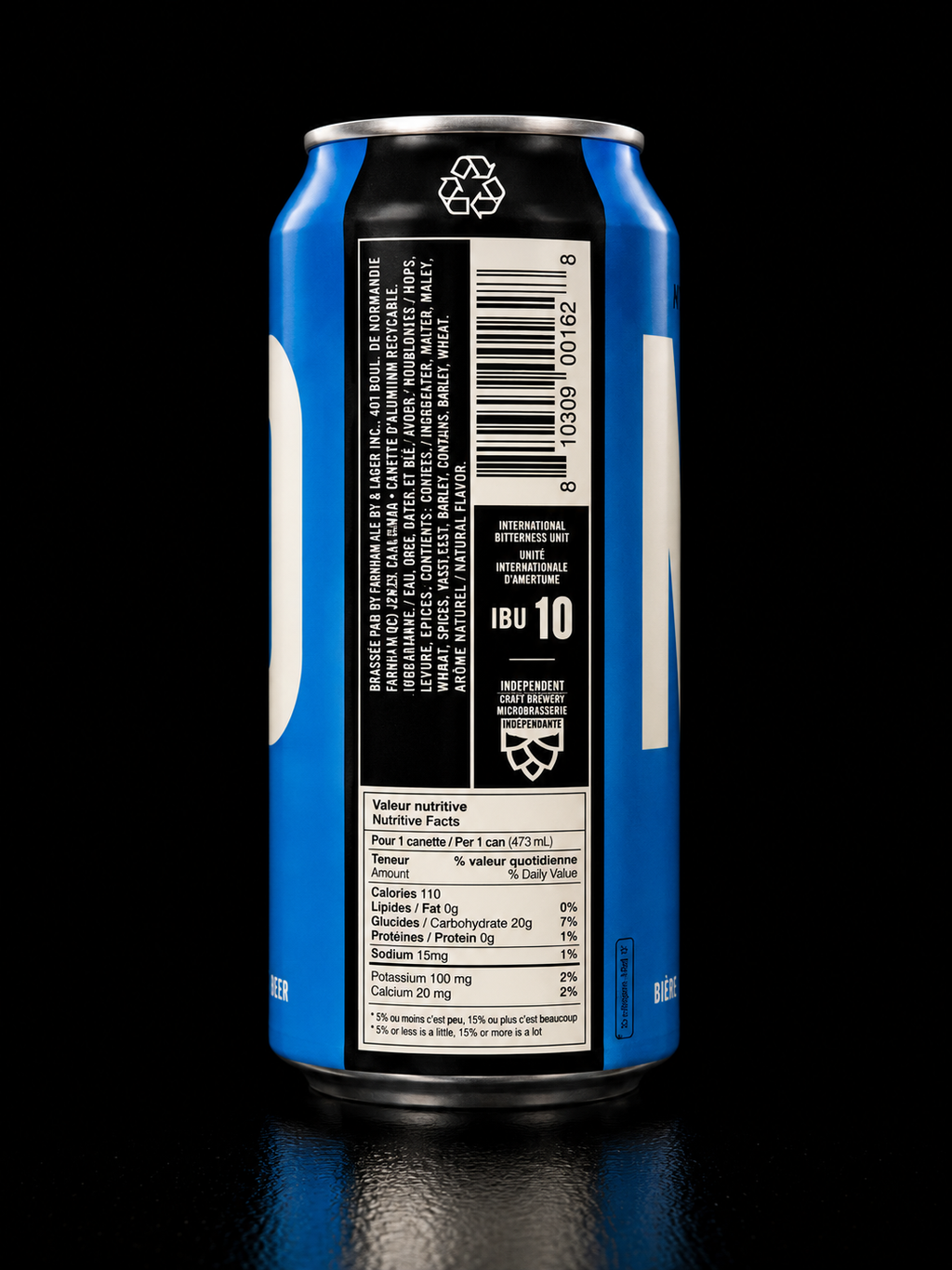 Farnham - Zéro Blanche - 473 ml