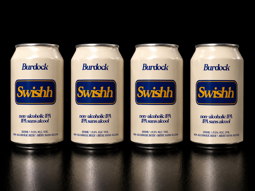 Burdock - Swishh IPA - Paquet de 4 x 355 ml