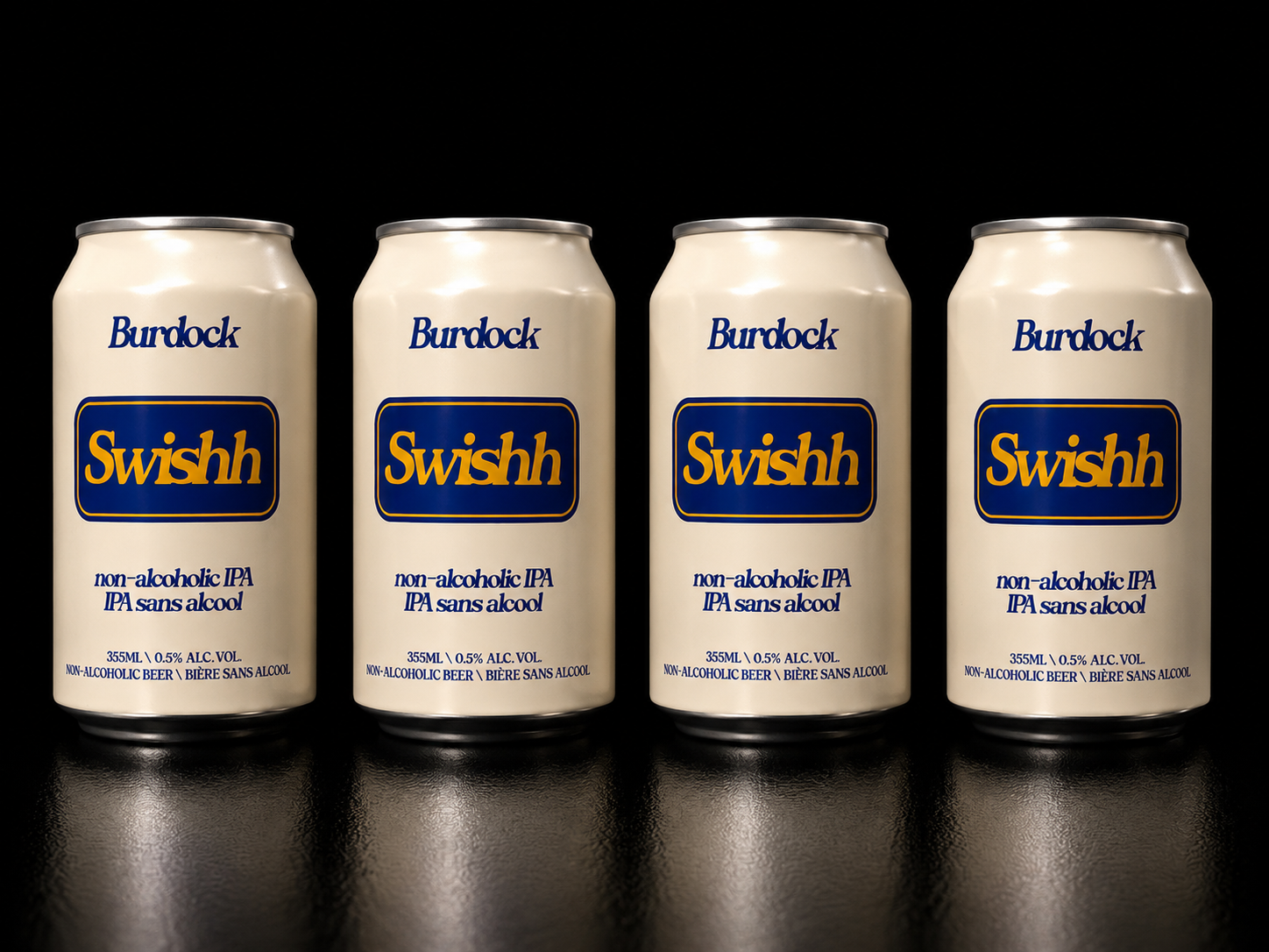 Burdock - Swishh IPA - Paquet de 4 x 355 ml