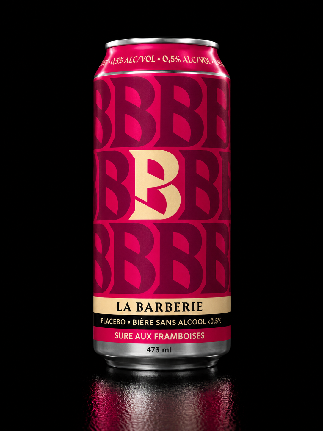 La Barberie - Placebo Sure Aux Framboises - 473 ml
