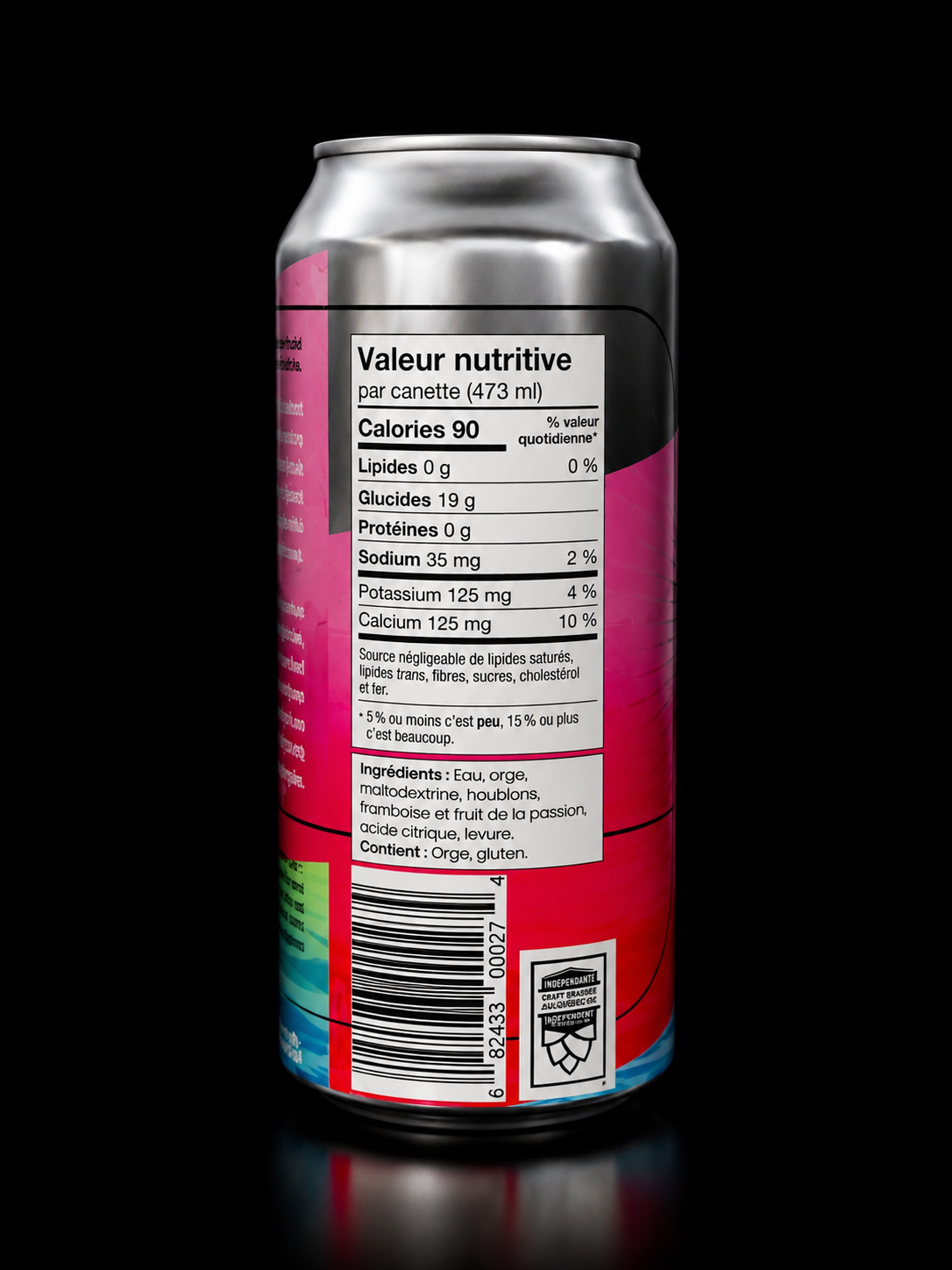 Ô Quai des Brasseurs - Mythiq SURE aux Fruits - 473 ml