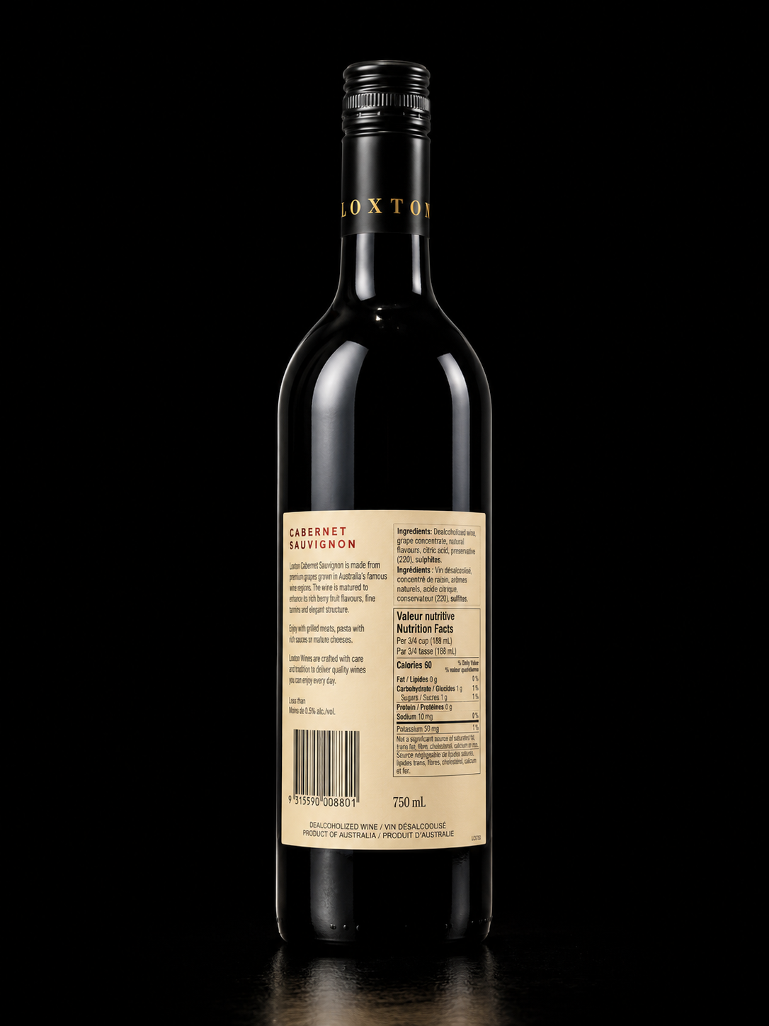 Loxton - Cabernet Sauvignon d'Australie - 750ml