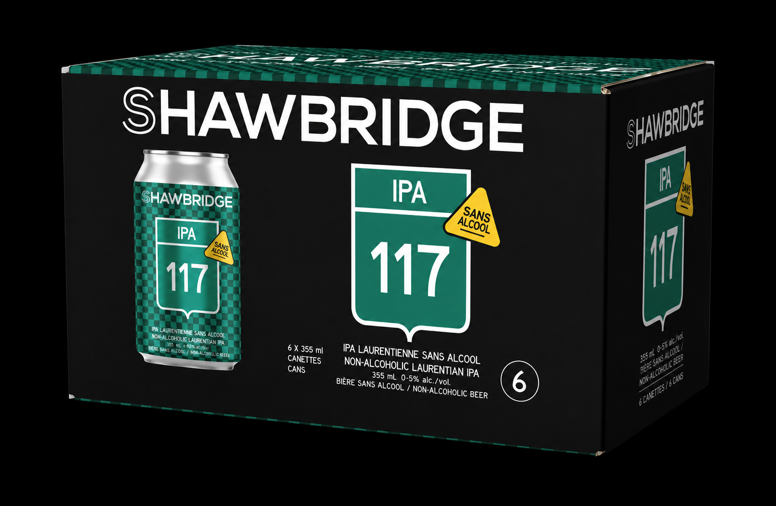 Shawbridge - Sans Limite IPA 117 - 6 x 355 ml