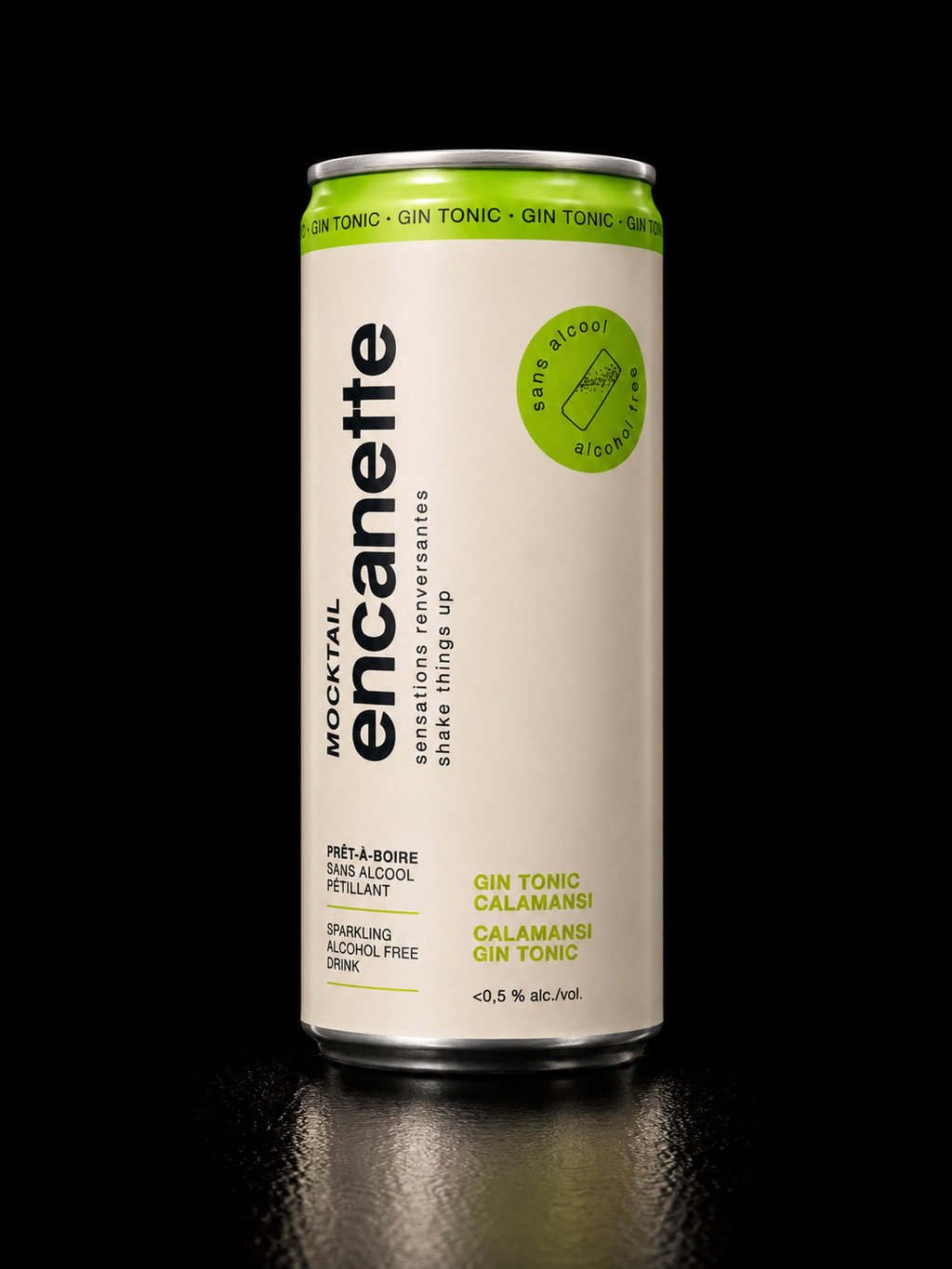 Breuvage Encanette - Gin Tonic Calamansi - 250 ml