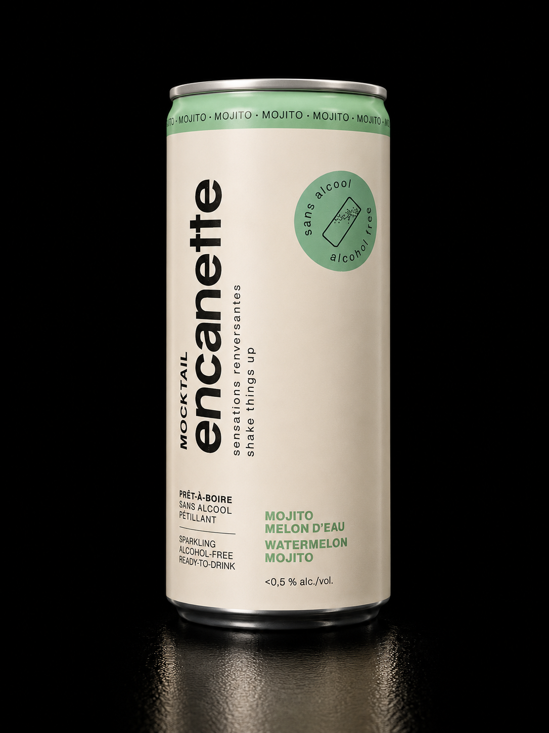 Breuvage Encanette - Mojito Melon d'eau - 250 ml
