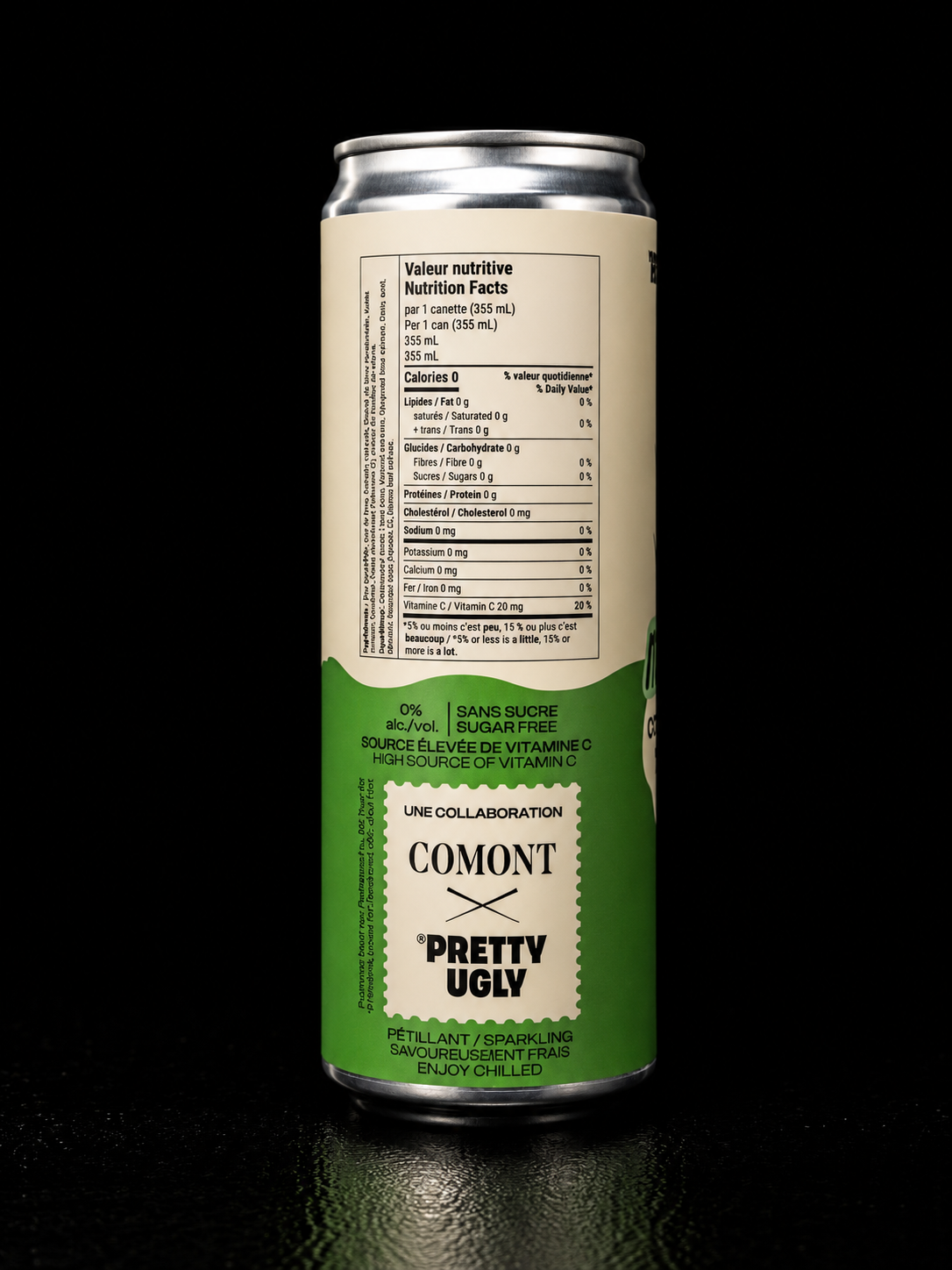 Pretty Ugly & Comont - Margarita Concombre & Cactus  - 355ml