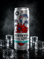 Romeo's Gin - Caisse Mixte (Gin Tonic, Sour, Mojito & Spritz) - paquet de 8 x 355 ml