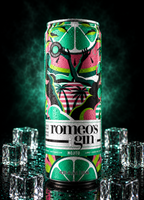 Romeo's Gin - Caisse Mixte (Gin Tonic, Sour, Mojito & Spritz) - paquet de 8 x 355 ml