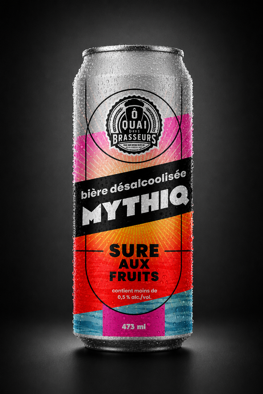 Ô Quai des Brasseurs - Mythiq SURE aux Fruits - 473 ml
