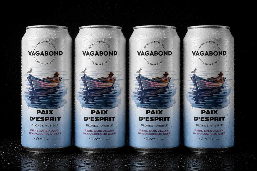 Vagabond - PAIX D'ESPRIT (Blonde Paisible) - Paquet de 4 x 473 ml