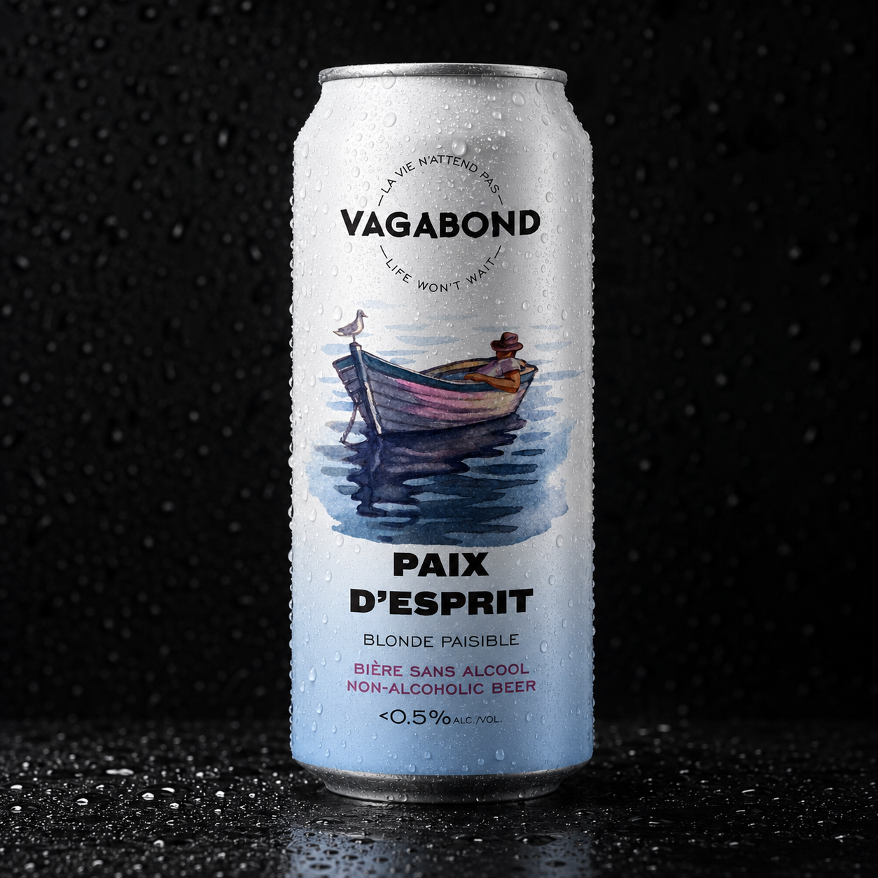 Vagabond - PAIX D'ESPRIT (Blonde Paisible) - Paquet de 4 x 473 ml