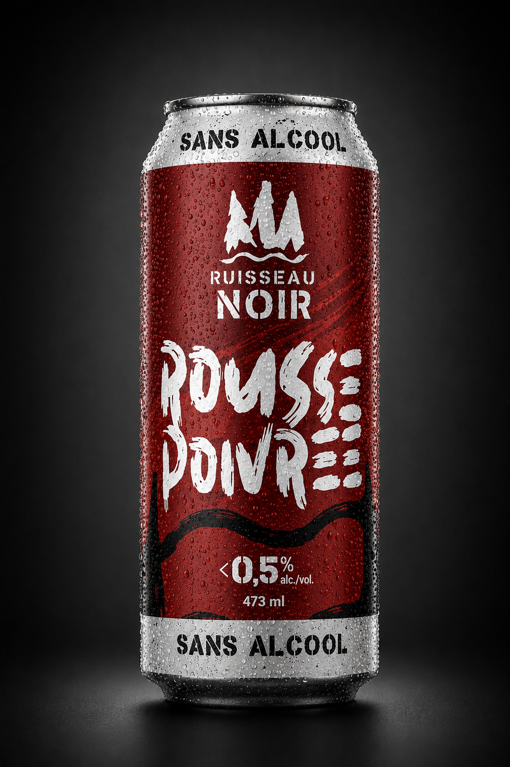Microbrasserie Ruisseau Noir - Rousse Poivrée - 473 ml