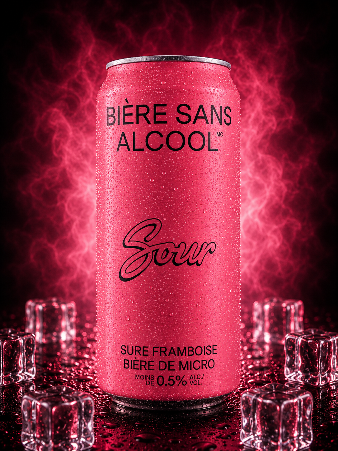 BSA - Bière Sour Framboise - 473 ml