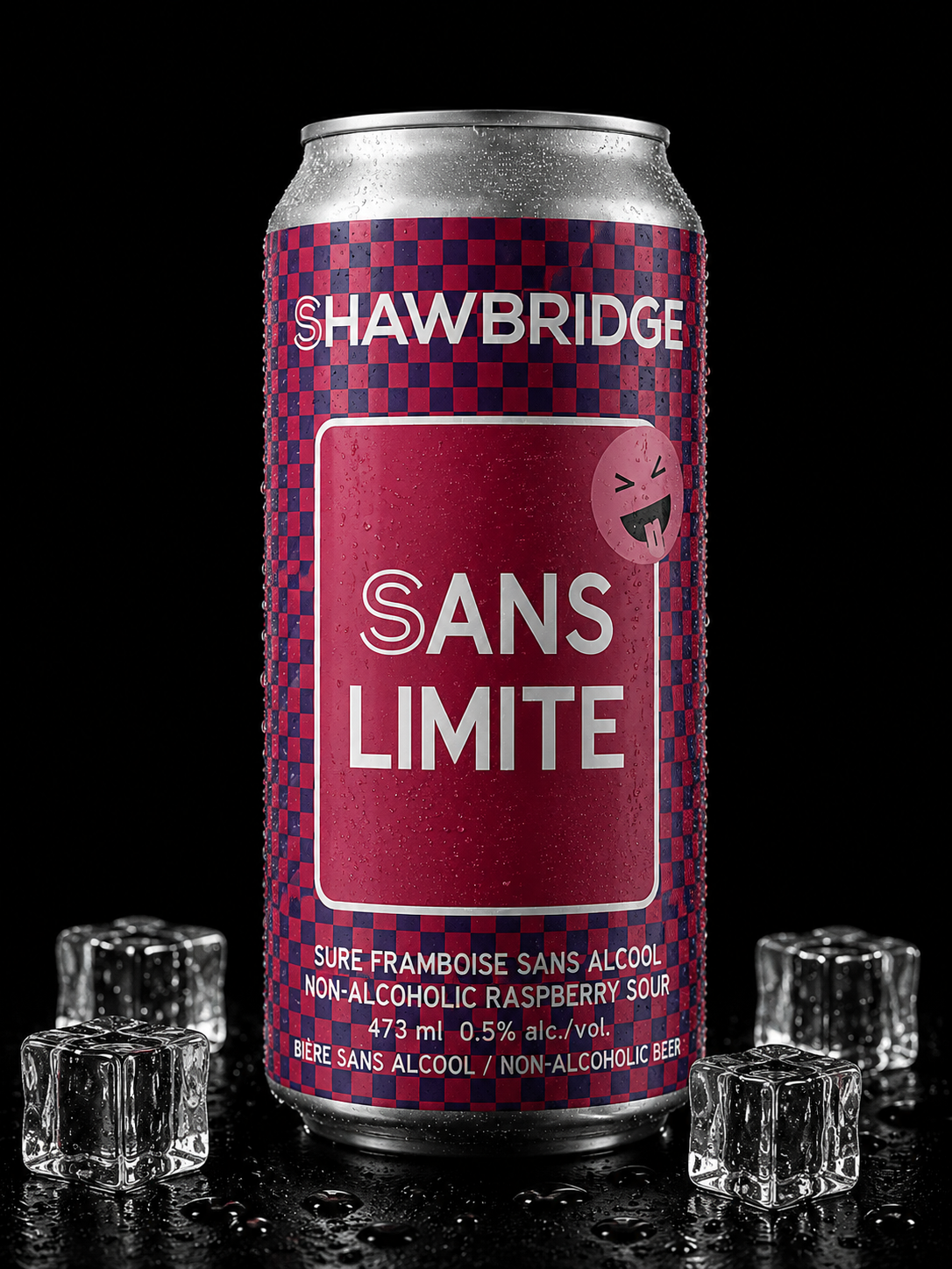 Shawbridge - Sans Limite Sour Framboise - 473 ml