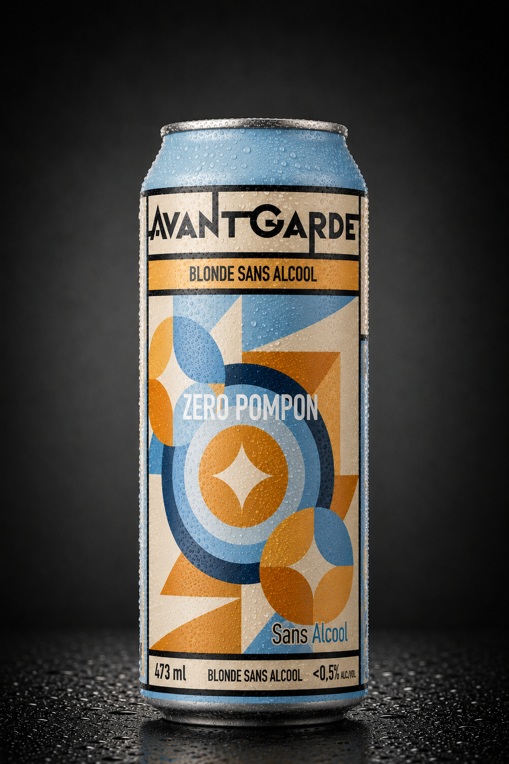 Avant-Garde Artisans Brasseurs - Zéro Pompon (Blonde) - 473 ml