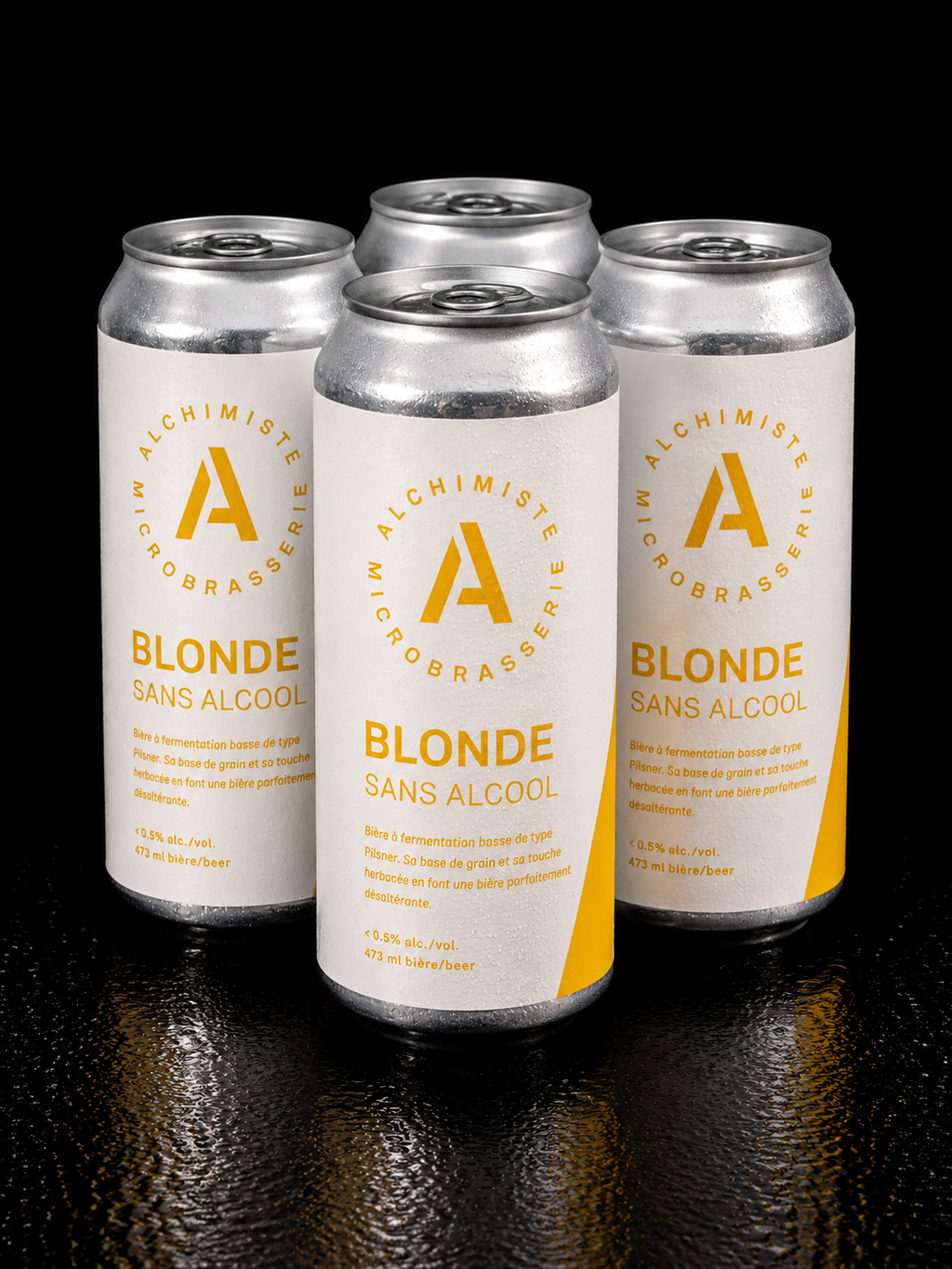 Alchimiste - Blonde - Paquet de 4 x 473 ml